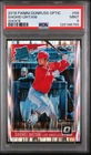 Shohei Ohtani Rated Rookie #56 Shock Prizm PSA 9
