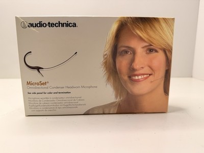 Audio-Technica MicroSet Headworn Microphone Parts Repair Case Included