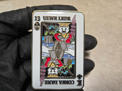 Rare Space Delta 4 Missile Warning Challenge Coin Cobra Dane Uewr lrder