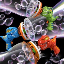Bubble Dinosaur Outdoor Toys Fan Dinosaur Bubble Machine  Over 3 Years Old