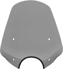Memphis Shades Big Shot Sportshield Windshield 7in. Cutout-Black Smoke-MEP57112