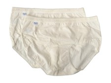 SLOGGI women's briefs midi panties 2-pack visible elastic cotton elastic underwe