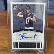 2024 Panini Donruss Tyson Bagent Auto Signature Series #SSE-TBA Bears
