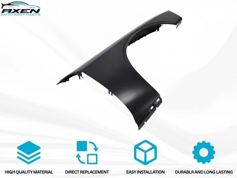 Подходит для Dodge Challenger 2008-2023 годов выпуска правая передняя пассажирская сторона стальная панель крыла - Изображение 2 из 4