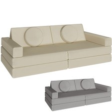 Kids Sofa Children Play Sofa Childrens Couch Bed Playroom Soft Flexible Fun