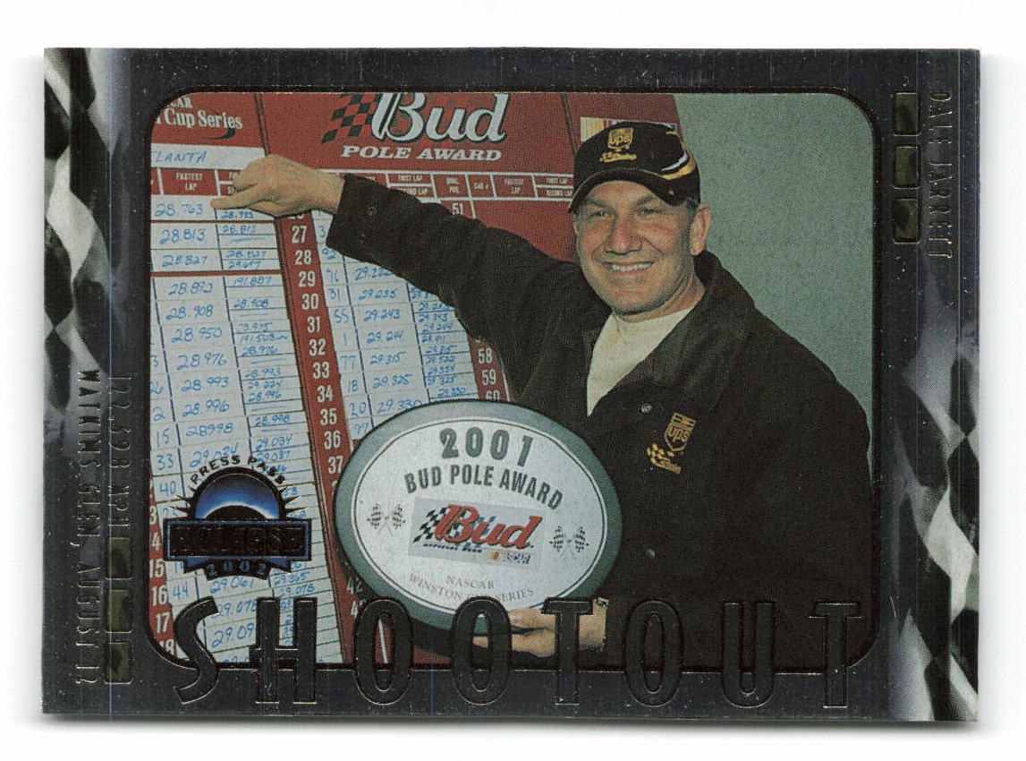 2002 Press Pass Eclipse Dale Jarrett Solar Eclipse #S39 Robert Yates Racing