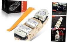 Front Left Driver Side Power Window Switch - Compatible with 2015-2018