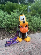 2025 Disney Parks Halloween Pluto Skeleton Sipper In Hand