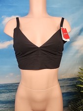 Nwt SPANX Women's Comfort Bralette Size Large Black Color