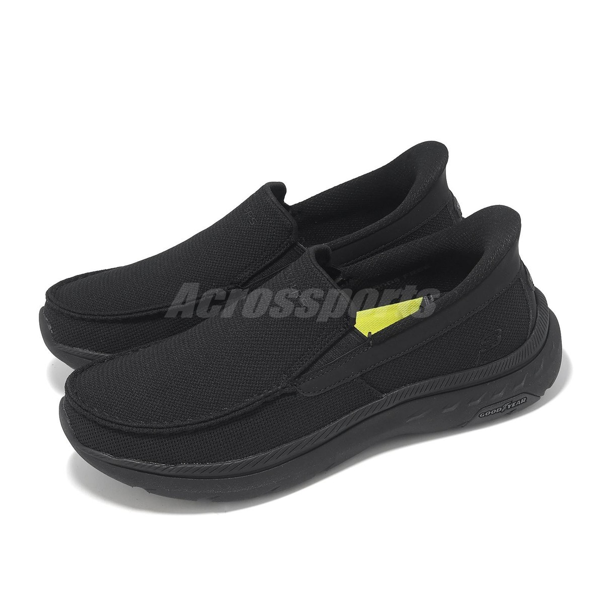 Skechers Pollard-Wilfred Slip-Ins Black Men Casual Lifestyle Shoes