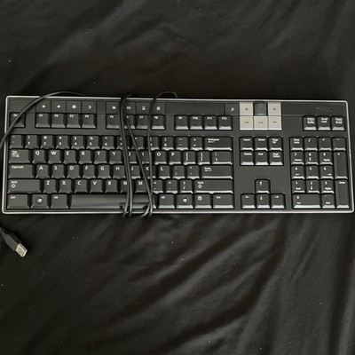 Dell Wired USB Standard Keyboard Black QWERTY English Layout