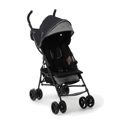 3D Mini Stroller - Lightweight Compact Fold, Gray, Sun Visor