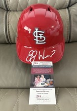 JJ Wetherholt Signed Autographed St. Louis Cardinals Full Size Helmet JSA COA