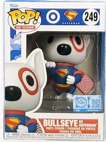 Funko POP! AD ICONS: #249 BULLSEYE AS SUPERMAN 2025 Target/Funko Special Edition