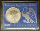 1998 $1 American Silver Eagle Dollar in a Littleton Holder