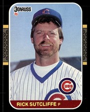 1987 Donruss Rick Sutcliffe Chicago Cubs #68