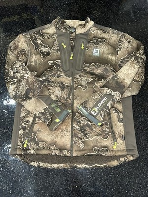 Element Outdoors Men's Axis Midweight Fleece Lined Jacket (Realtree Excape) XL