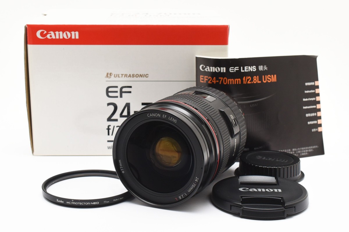 Top MINT in BOX] Canon EF 24-70mm f/2.8 L USM ULTRASONIC Zoom Lens