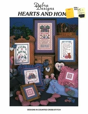 Hearts and Home Counted Cross Stitch | Debra Designs #DDB-1