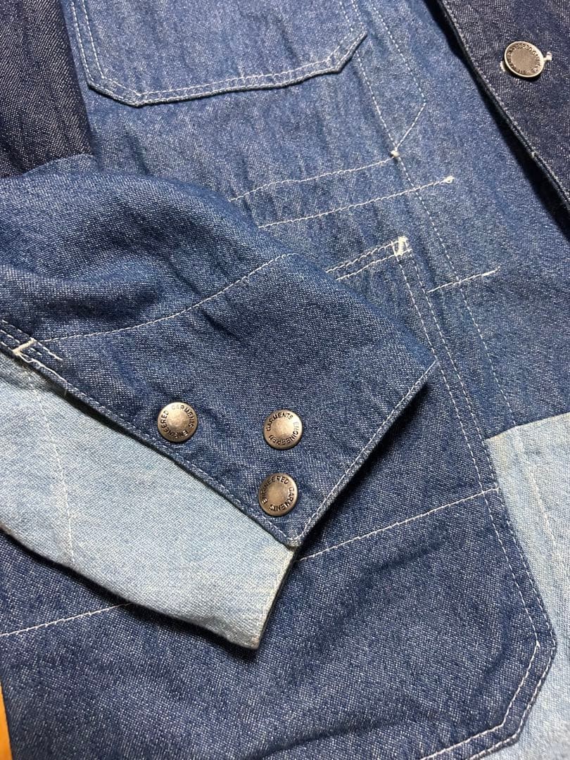 Engineered Garments Patchwork Coverall Jacket Ove… - image 7