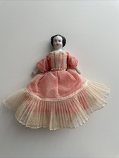 Antique Civil War Small China Head Doll German 5  