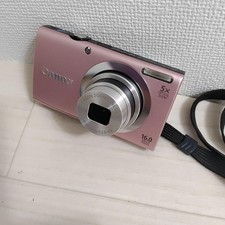 Japan Camera Canon PowerShot A2400IS Digital Camera Pink 5x Optical Zoom Used