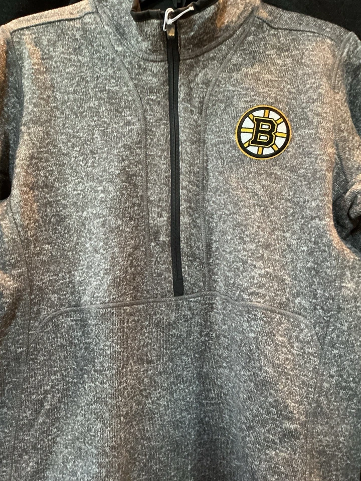 Pullover Antigua Boston Bruins 1/4 Cremallera Mujer Talla L Nuevo con Etiquetas - 227 Foto 2 de 4
