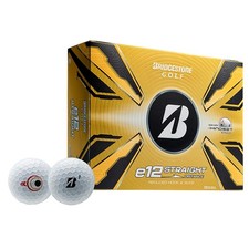 NEW Bridgestone 2025 e12 Straight Golf Balls - White - Dozen