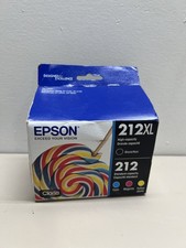 Epson 212XL Genuine Ink Black  212 Yellow, Magenta, Cyan EXP 10/2027