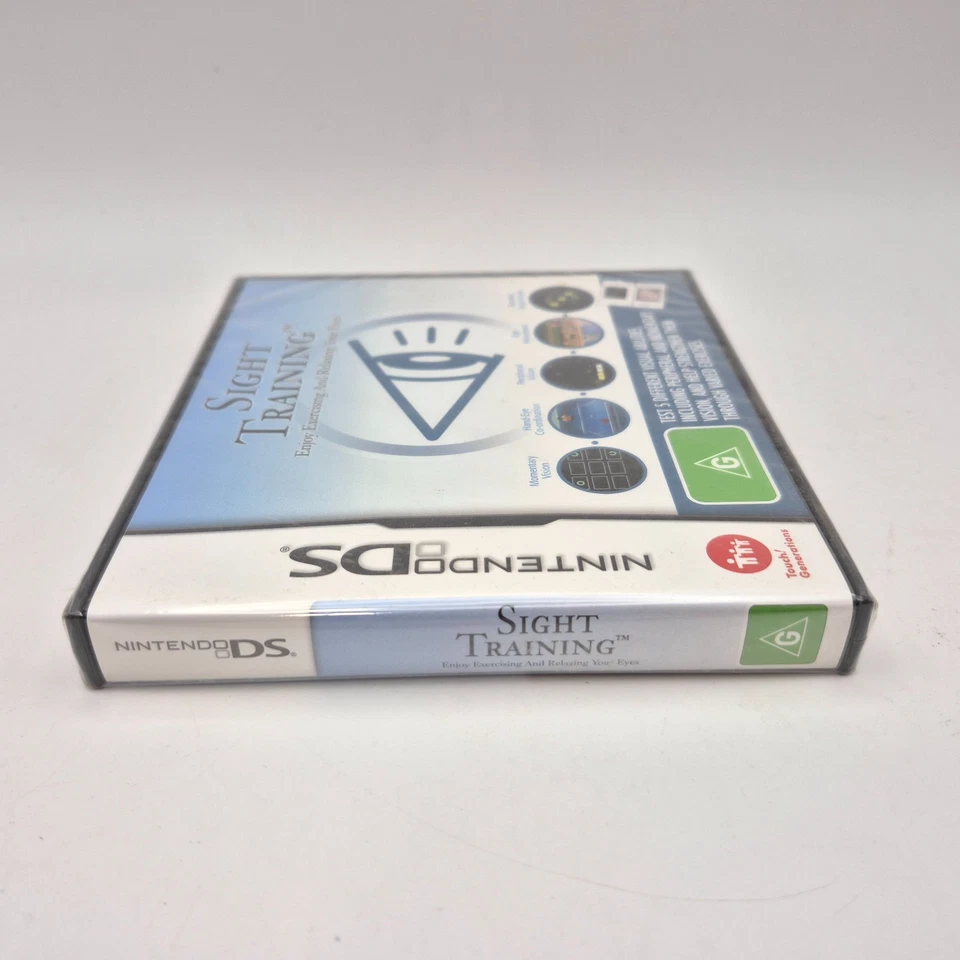 Sight Training Enjoy Exercising & Relaxing Your eyes Nintendo DS PAL New Sealed - Image 4 of 4