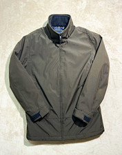 Fleece Colar Weatherproof Mens Insulated 2 in 1 Jacket Charcoal Full Zip
