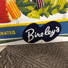 Vintage BIRELEY'S Embossed Soda Tin Sign Made By American Art Works ~ 4 Flavors — photo 9