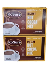 KoSure Instant Hot Cocoa Mix- 10 Packets , Just Add Hot Water! Dairy (2 BOXES!!)