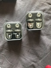 2 x Schaller Security Locks, Chrome & BlackCh...