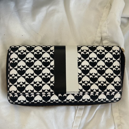 Kate Spade Tasche & Geldbörse Set schwarz/weiß Schultertasche - Bild 7 von 8