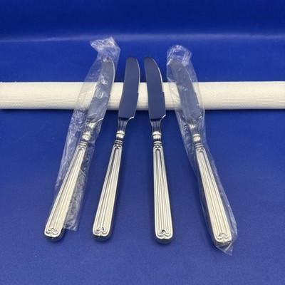 Zwilling JA Henckels VINTAGE 1876 Stainless Dinner Knife 18/10 Flatware NEW Set4