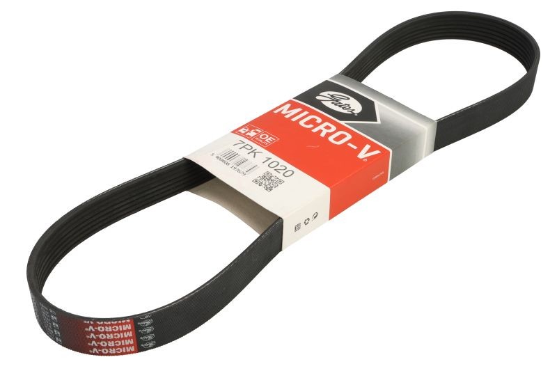 7 Rib Multi V Drive Belt fits ISUZU KB 3.0D 12 to 13 Gates 98132367 8981323670 - Image 16