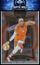2025 Panini Select WNBA #32 Aaliyah Edwards Connecticut Sun