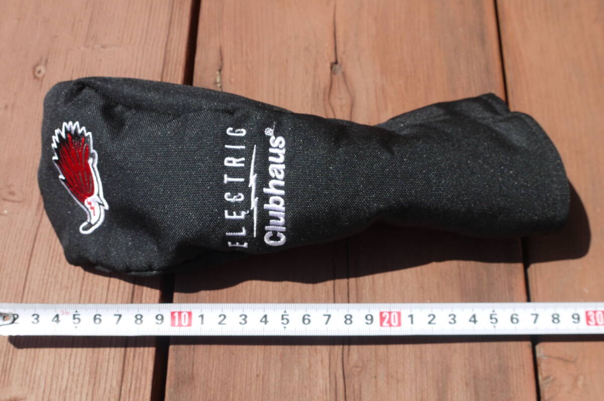 Clubhaus x Electric Golf Utility Cover Black Used 20x10x2cm Excellent Condition