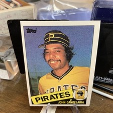 1985 Topps Baseball Card #50 John Candelaria Pittsburgh Pirates Nm/Mt Free Ship!