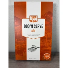 Yukon Glory BBQ 'N Serve Set- 5 Piece Grilling Accessory Set- NEW in Box