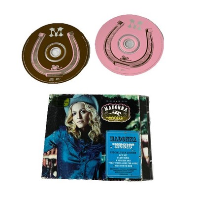 Madonna Music CD Rare Special Tour Edition 00s Pop Australian Album 2disc Set