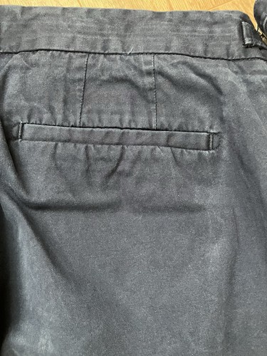 Orlebar Brown Griffon Slim-Fit Navy Blue 100% Cotton Trousers Size W34 L31 - Picture 11 of 17