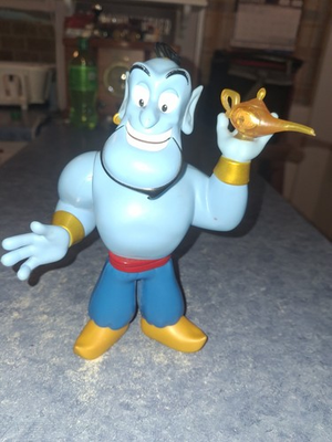 #ad Disney Aladdin Genie Interactive Talking Figure 35 Phrases 2019 Playmates Toy $10.00