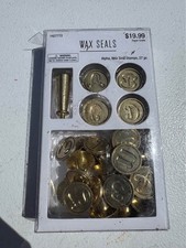 Initial Alphabet A Wax Seal Stamp Kit 27pc brand new