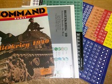Command Games Blitzkrieg '40 - XTR/SPI - Unpunched