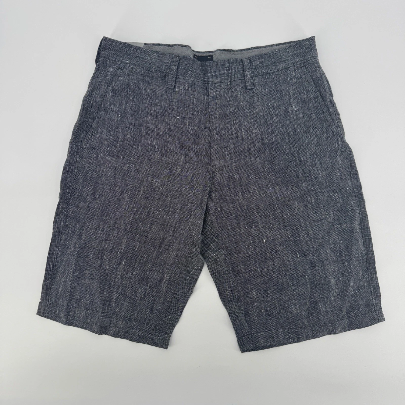 NEW J Crew Mens 100% Linen Shorts 30 10.5L Dark Gray Textured Summer Casual
Opens in a new window or