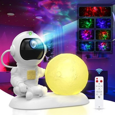 LED Astronaut Sternenhimmel Projektor Lampe Galaxy Aurora Star Nachtlicht NEU