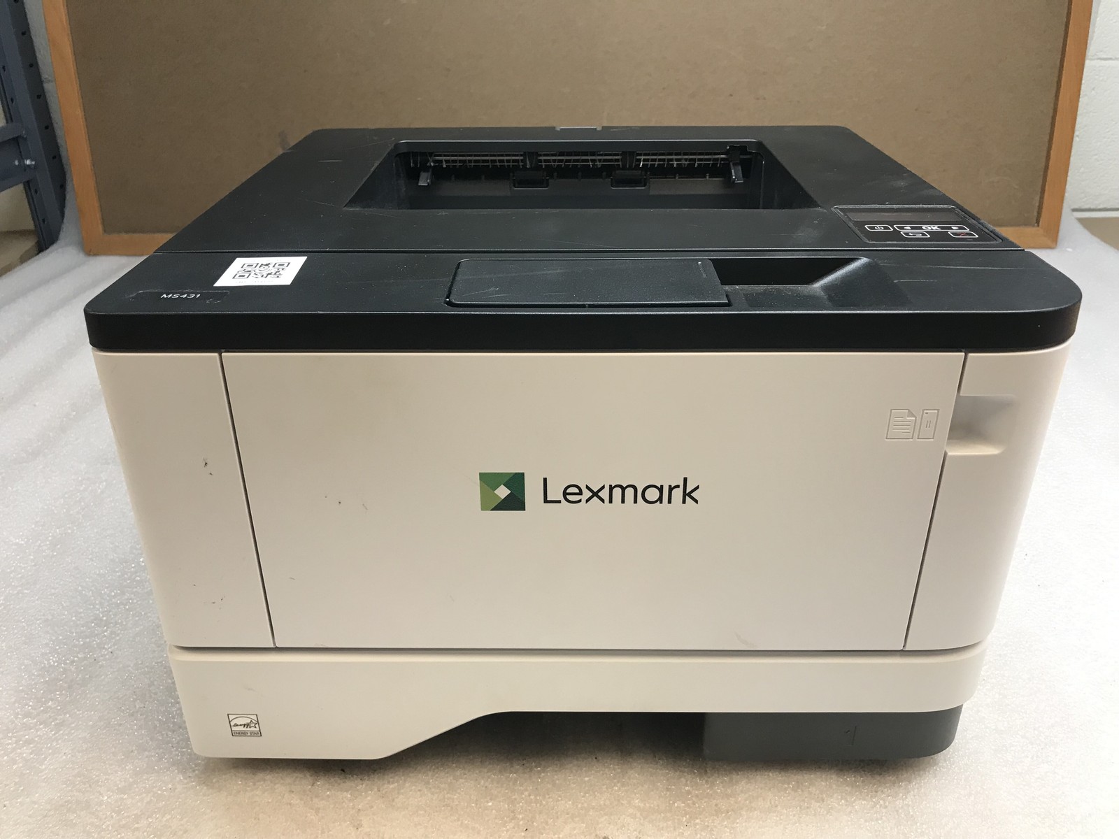 Lexmark MS431DW Desktop Monochrome Laser Printer - Toner Inc 5.6K page count