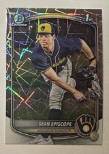 2025 Bowman Draft Chrome Sean Episcope #BDC-149 1st Bowman Laser Refractor 